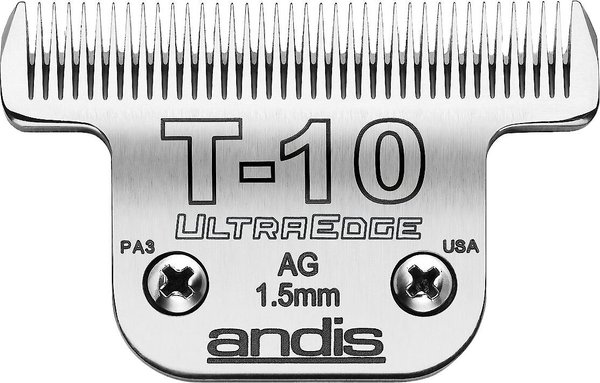 Andis UltraEdge T Detachable Blade, T-10, 1/16" - 1.5 mm, 2 count slide 1 of 7
