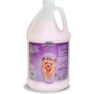 Bio-Groom Silk Silk Conditioning Dog Cream Rinse, 1-gal bottle, bundle of 2