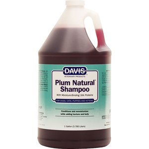 Davis Plum Natural Dog & Cat Shampoo, 1-gallon, 2 count