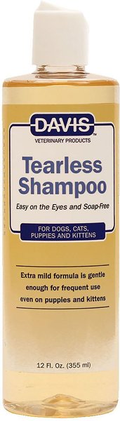 Davis Tearless Dog & Cat Shampoo, 12-oz bottle, 2 count slide 1 of 3