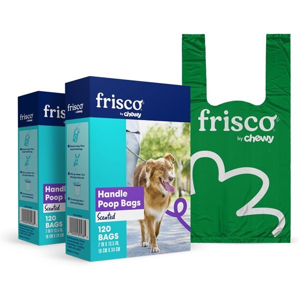FRISCO Handle Dog Poop Bags, Scented, 240 count
