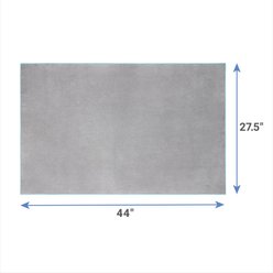 Frisco Microfiber Dog & Cat Bath Towel, Gray, 44-inch, 2 count slide 2 of 3