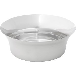 Frisco Flare Dog & Cat Bowl, 7.5 Cup, 2 count, Stainless Steel
