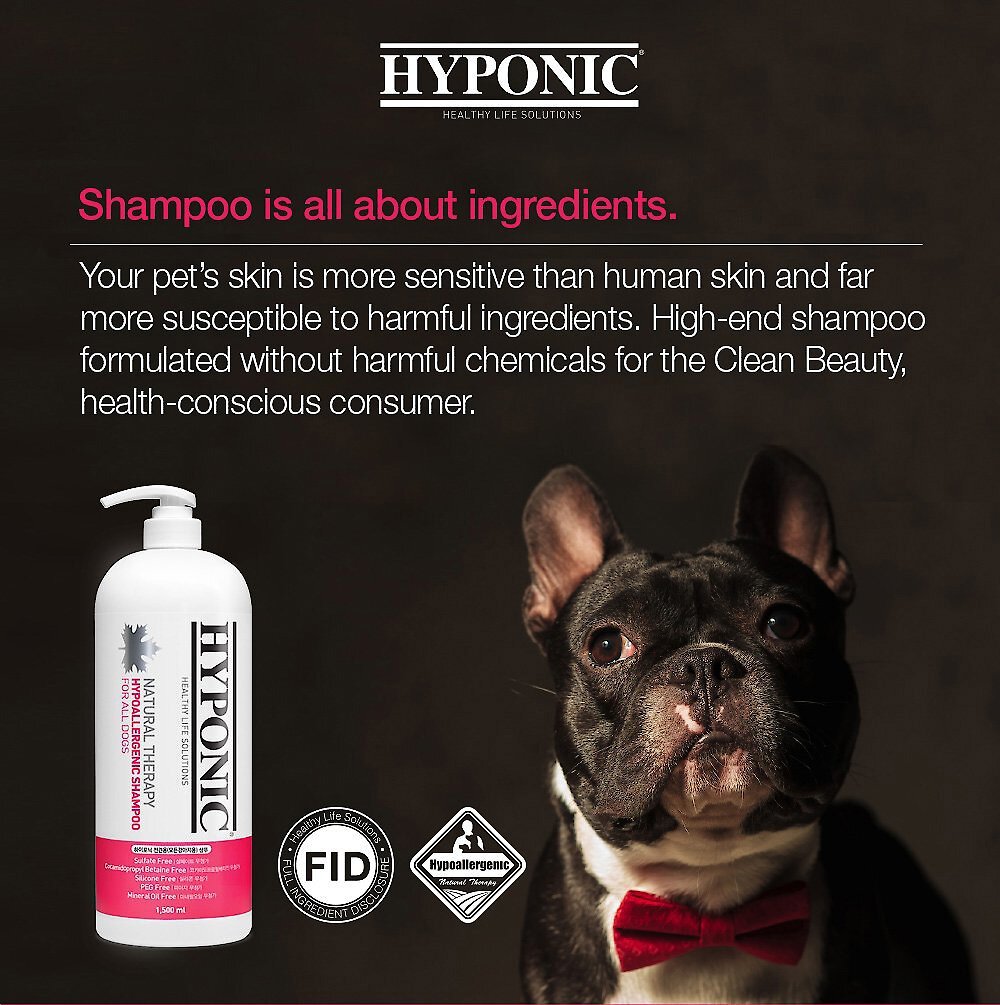 Hyponic 2024 dog shampoo