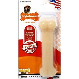 Nylabone Power Chew Original Flavored Dog Chew Toy, Medium, 2 count