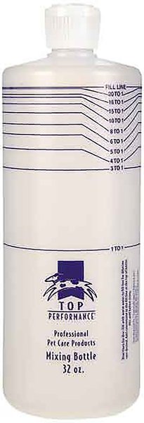 Top Performance DILUTION MIXING BOTTLE 32 oz Grooming Shampoo