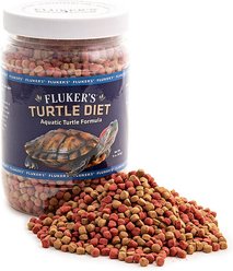 Fluker's Turtle Diet Aquatic Turtle Food, 15-oz jar