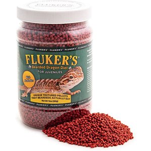 Fluker's Juvenile Bearded Dragon Diet Reptile Food, 10-oz jar