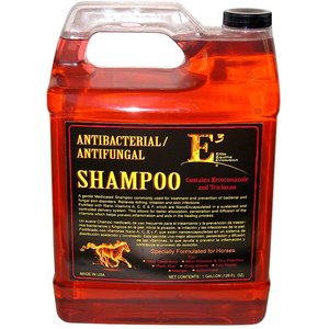 E3 Antibacterial with Keto Horse Shampoo, 1-gal bottle
