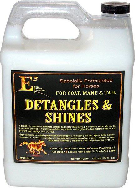 E3 Detangle & Shine Horse Conditioner, 1-gal bottle slide 1 of 1