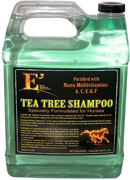 E3 Tea Tree Horse Shampoo, 1-gal bottle slide 1 of 1