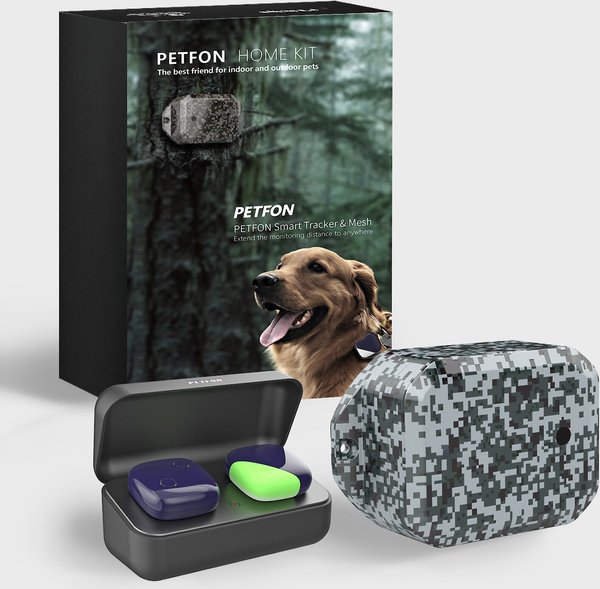 Petfon Home Kit Pet GPS Tracker II, Blue & Gray slide 1 of 6