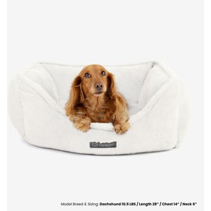 Nandog Cloud Collection Cat & Dog Bed, Ivory