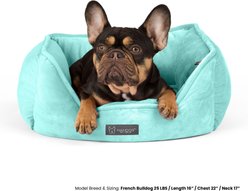 Nandog Reversible Design Cat & Dog Bed, Light Aqua slide 2 of 2