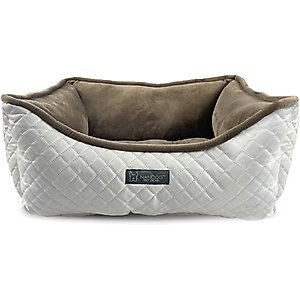 Nandog Prive Collection Cat & Dog Bed, White