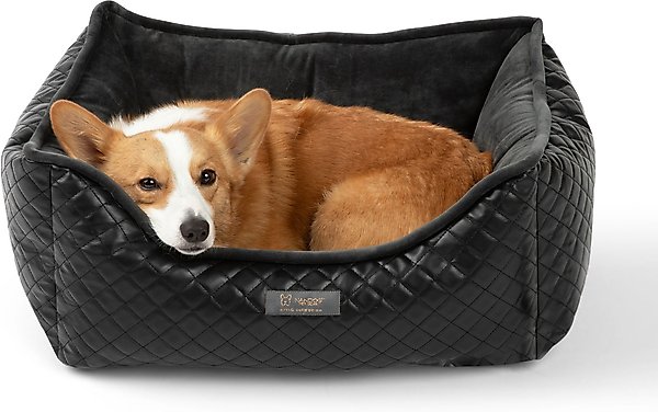 Nandog Prive Collection Cat & Dog Bed, Black slide 1 of 2