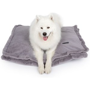 Nandog Cloud Collection Pillow Dog Bed, Gray