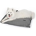 Nandog Linen Pillow Dog Bed, Gray