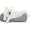 Nandog Poplin Fabric Dog Bed, Gray
