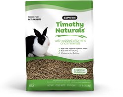 ZuPreem Timothy Naturals Rabbit Food, 3.5-lb bag
