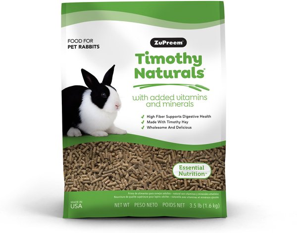ZuPreem Timothy Naturals Rabbit Food, 3.5-lb bag slide 1 of 1