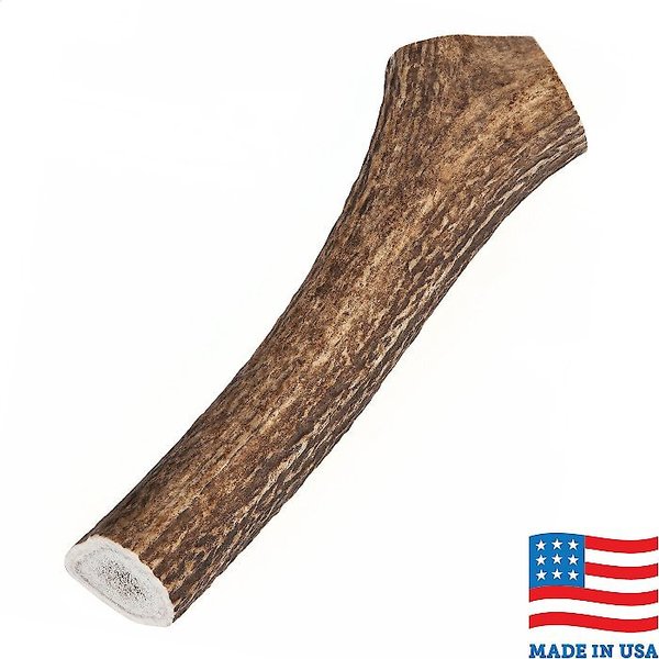 Bones & Chews Made in USA Elk Antler Dog Chew, 9.5-10.5-in, X-Large slide 1 of 7