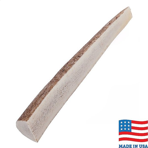 Bones & Chews Made in USA Elk Antler Split Dog Chew, 4.0 - 5.5-in, Small slide 1 of 8