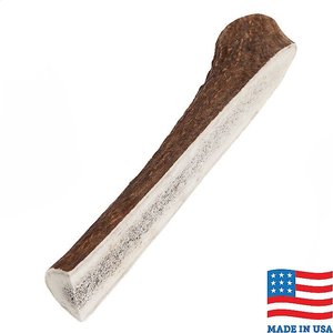 Bones & Chews Made in USA Elk Antler Split Dog Chew, 9.5 - 10.5 in, X-Large