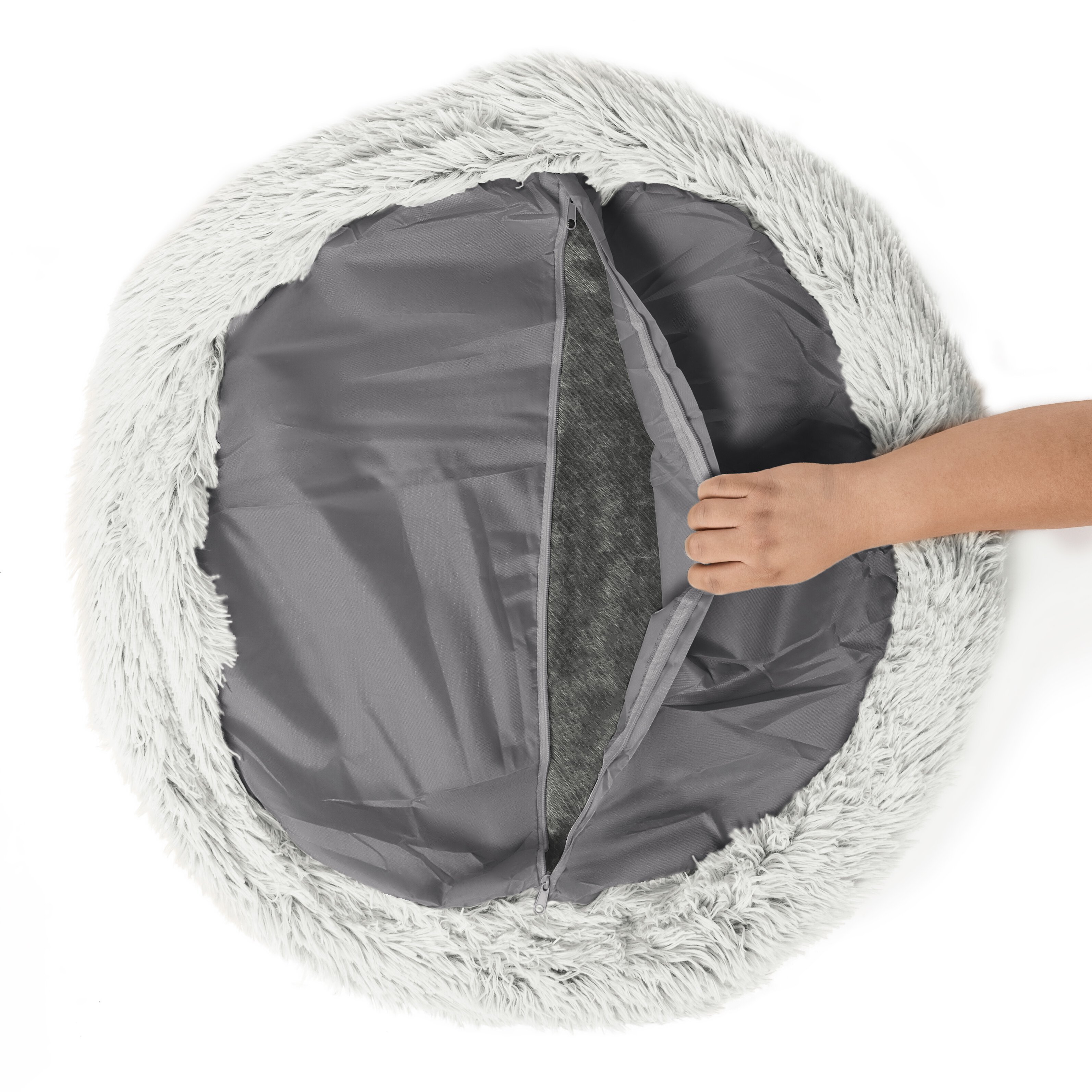 BEST FRIENDS BY SHERI The Original Calming Donut Cat & Dog Bed