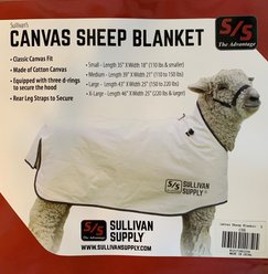 Sullivan Supply Canvas Lamb Blanket, Large slide 2 of 2