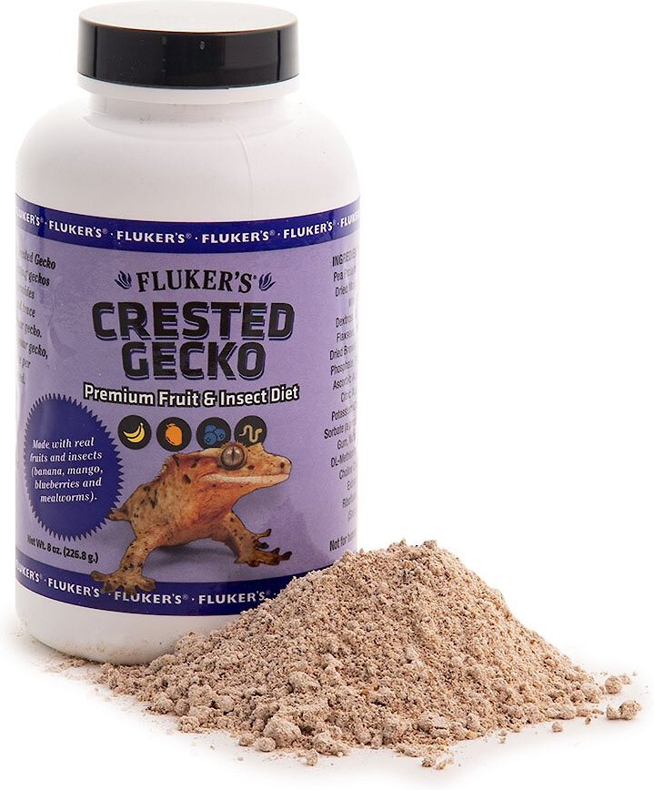 Flukers crested 2025 gecko food