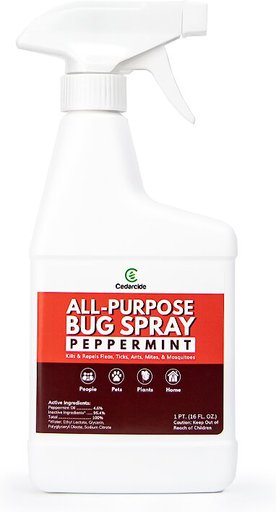 Cedarcide Peppermint All-Purpose Dog Bug Spray, 16-oz bottle