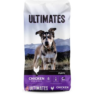 Ultimates Chicken Meal & Brown Rice Puppy Dry Dog Food, 28-lb bag