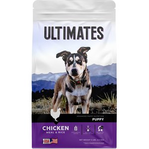 Ultimates Chicken Meal & Brown Rice Puppy Dry Dog Food, 5-lb bag
