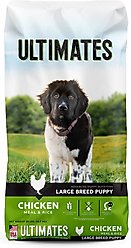 Pro Pac Ultimates Chicken Meal & Brown Rice Large Breed Puppy Dry Dog Food, 28-lb bag slide 1 of 7
