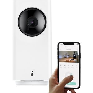 LUSIMPO Pet Camera with Treat Dispenser [2023 Summer Release], WiFi Smart Dog/Cat Camera, Free App, Tossing for Dogs/Cats, 1080p Camera, Live Video