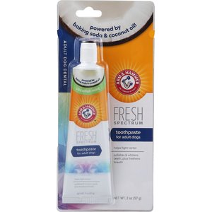 ARM & HAMMER PRODUCTS Fresh Spectrum Coconut Mint Flavored Adult Dog Toothpaste, 2.5-oz tube