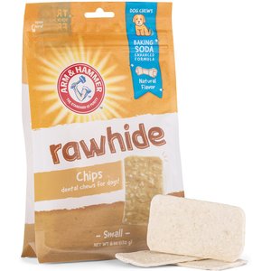 Arm & Hammer Small Rawhide Chips Dog Treats, 6-oz bag