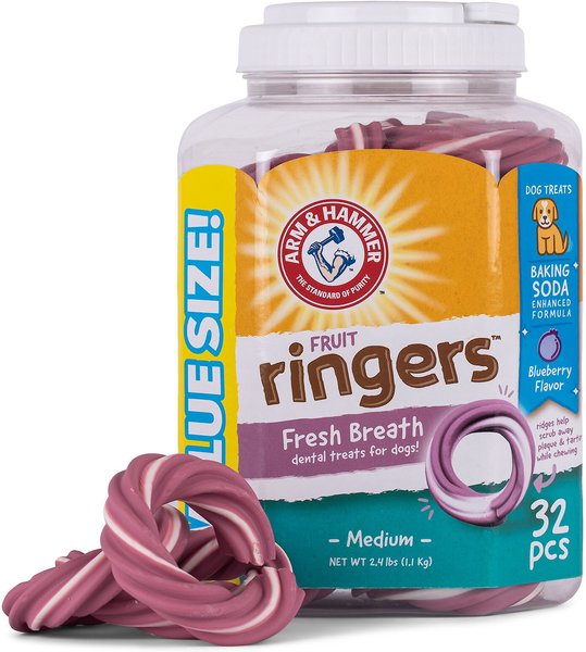 Discontinued ARM & HAMMER Fruit Ringers Fresh Breath Medium Blueberry