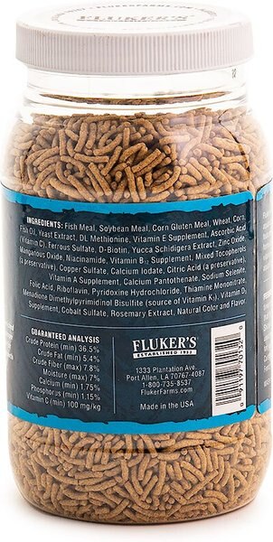 Fluker's Floating Frenzy Sticks For Aquatic Turtles - 14oz Premium Pellet Food With Pro-Tip Guide