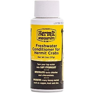 Fluker's Freshwater Hermit Crab Conditioner, 2-oz bottle