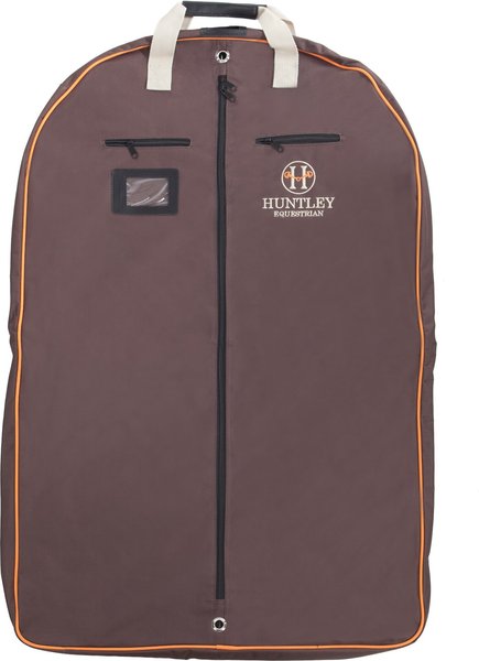 Huntley Equestrian Deluxe Travel Garment Bag, Brown slide 1 of 4