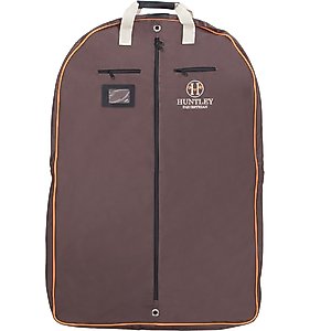 Huntley Equestrian Deluxe Travel Garment Bag, Brown