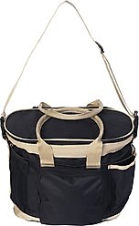 Huntley Equestrian Deluxe Horse Grooming Organizer Bag, Black