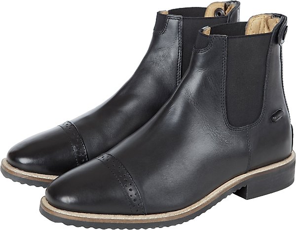 Huntley Equestrian Women's Premium Leather English Paddock Back Zipper Horse Riding Boots, Size 6 slide 1 of 9