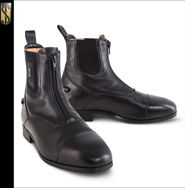 Tredstep Ireland Medici Ii Double Zip Riding Boots, Black, M 12 slide 1 of 1