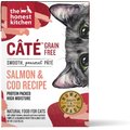 The Honest Kitchen Grain-Free Salmon & Cod Pate Wet Cat Food, 5.5-oz, case of 12