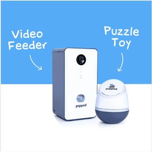 PupPod Enrichment Training & Gaming System Positive Reinforcement Puzzle Toy Dog Feeder & Mobile App