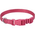Frisco Jacquard Webbing Dog Collar, Pink, X-Small - Neck: 8 -12-in, Width: 5/8-in
