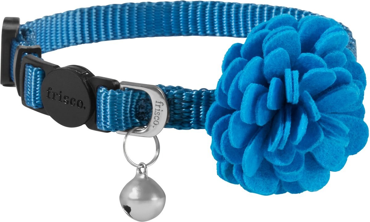 Frisco Chiffon Flower Cat Collar